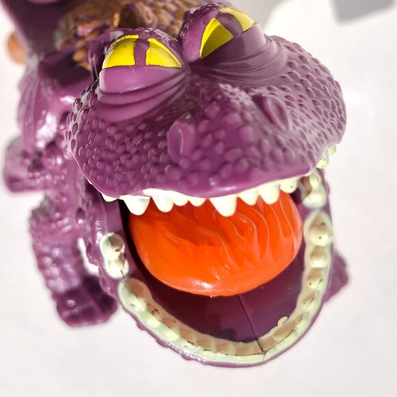 🦋 McDonald's Action Figure How To Train Your Dragon #4 Purple Gronckle 2010 - Picture 11 of 13